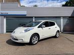 Nissan Leaf 24kWh (with batterie) - 13.580 km !! - 1e Eigen, Automaat, Wit, Leaf, Te koop