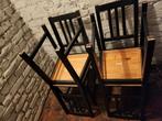 Chaises noires, Huis en Inrichting, Woonaccessoires | Kisten, Ophalen, Zo goed als nieuw