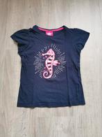 T-shirt zeepaardje - maat 128, Kinderen en Baby's, Ophalen of Verzenden, Zo goed als nieuw, Meisje, Shirt of Longsleeve