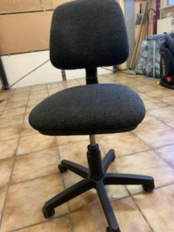 bureaustoel, Enlèvement, Comme neuf, Gris, Chaise de bureau