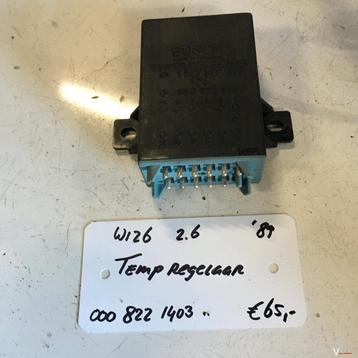 W126 2.6 1989 Temperatuurregel Relais disponible aux enchères