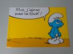 Carte postale Schtroumpf Grognon Golf Volkswagen, Collections, Schtroumpfs, Envoi, Neuf, Schtroumpf Grognon, Autres types
