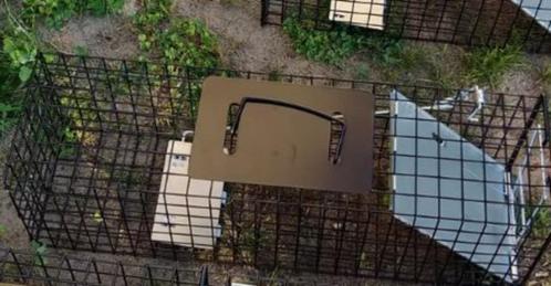 VOSSENVAL EN MARTERVAL - 55, Dieren en Toebehoren, Vogels | Hokken en Kooien, Nieuw, Metaal, Ophalen of Verzenden