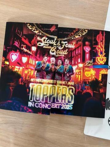 2 tickets de toppers Amsterdam  beschikbaar voor biedingen