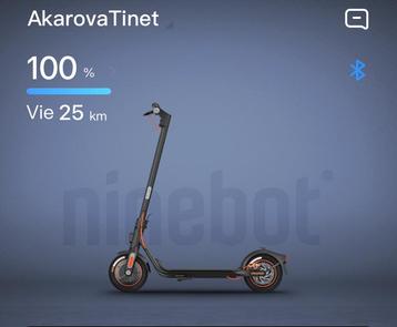 Segway Ninebot Kickscooter F25E scooter + reservewiel beschikbaar voor biedingen