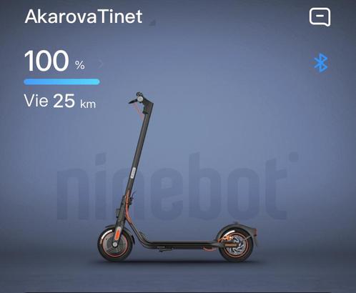 Segway Ninebot Kickscooter F25E scooter + reservewiel, Fietsen en Brommers, Steps, Gebruikt, Elektrische step (E-scooter), Ophalen