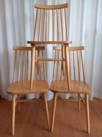 Lot de 3 belles chaise en hêtre, Ophalen