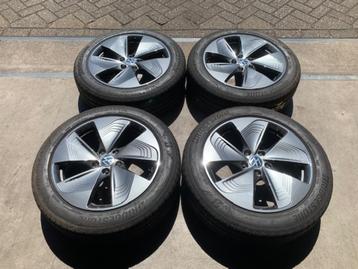 ORIGINELE CUPRA BORN ID3 T-ROC VELGEN + BANDEN 215 55 R18   beschikbaar voor biedingen