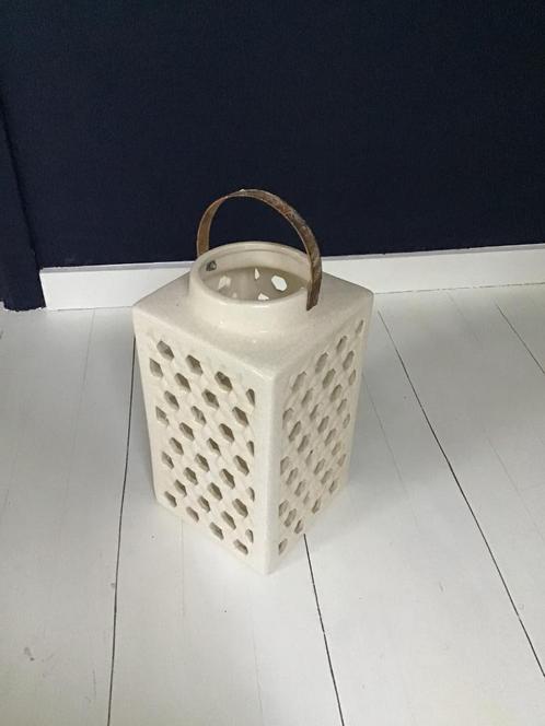 Lanterne Intérieure ou Extérieure en Céramique, Tuin en Terras, Buitenverlichting, Zo goed als nieuw, Vloerlamp, Overige materialen