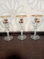 3 Leffe glazen 33 CL, Verzamelen, Ophalen of Verzenden, Zo goed als nieuw