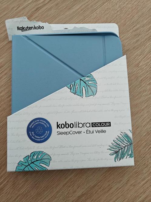 Kobo libra colour hoes/etui lichtblauw, Boeken, E-books, Overige onderwerpen, Ophalen