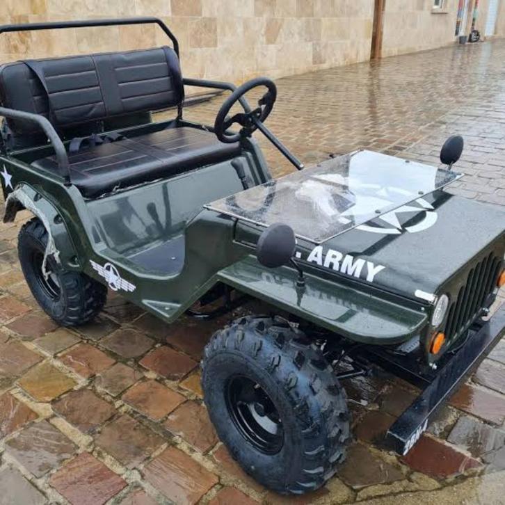 JEEP 150CC REPLIQUE 1/2, Hobby en Vrije tijd, Modelbouw | Auto's en Voertuigen, Nieuw, Auto, Groter dan 1:32, Overige merken, Ophalen