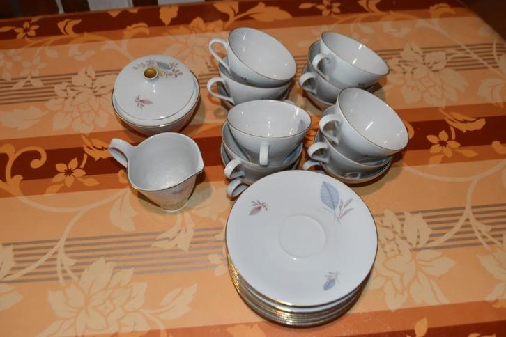 Porseleinen koffieservies Bavaria / Wunsiedel, Antiek en Kunst, Antiek | Servies compleet, Ophalen