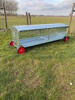 Grote hooiruif op wielen met opvang voor in de stal of weide, Dieren en Toebehoren