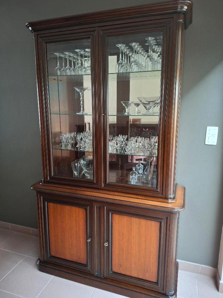 Vitrine, Maison & Meubles, Armoires | Vitrines, Utilisé, 100 à 150 cm, 25 à 50 cm, Avec porte(s), Avec tablette(s), Autres essences de bois