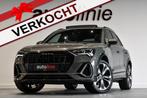 Audi Q3 45 TFSI e S-Line. Pano, ACC, Memory, 360, Leder, Key, Automaat, Zwart, Bedrijf, Parkeercamera