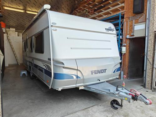 Caravan Fendt Topas 560 (2008) Te Koop – Volledig uitgerust, Caravans en Kamperen, Caravans, Particulier, tot en met 4, 1500 - 2000 kg