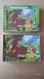 Puzzel Tarzan, Kinderen en Baby's, Ophalen of Verzenden, Meer dan 50 stukjes, Gebruikt, 4 tot 6 jaar