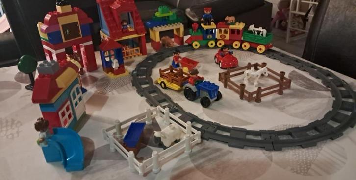 duplo boerderij met treinvervoer, Kinderen en Baby's, Speelgoed | Duplo en Lego, Duplo, Ophalen of Verzenden