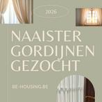 Naaister gordijnen gezocht, Huis en Inrichting, Stoffering | Gordijnen en Lamellen, Ophalen of Verzenden
