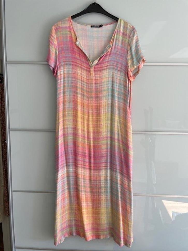 Lange jurk River Woods - Mt 42, Kleding | Dames, Jurken, Gedragen, Maat 42/44 (L), Overige kleuren, Onder de knie, Ophalen of Verzenden