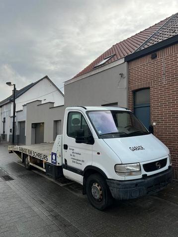 Takelwagen opel movano 2.5 gekeurd voor verkoop beschikbaar voor biedingen