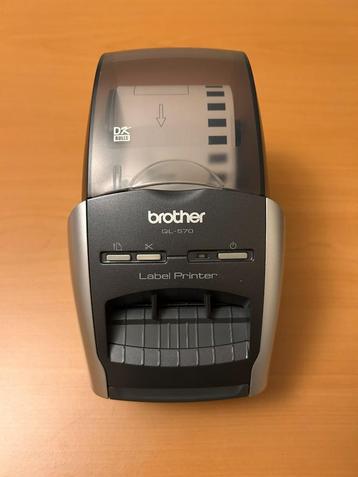 Brother QL-570 labelprinter voor op desktop beschikbaar voor biedingen