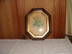1 ancien beau cadre en chêne de luxe avec verre,, Minder dan 50 cm, Ophalen of Verzenden, Zo goed als nieuw, Minder dan 50 cm