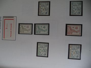 postzegelverzameling FAROAR (Dk)
