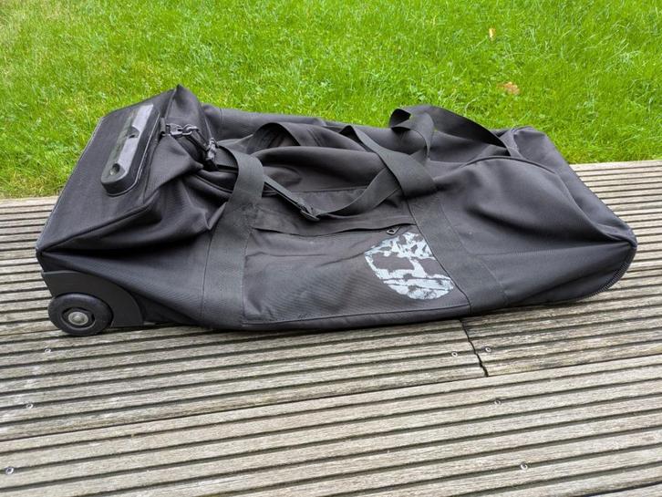 Reistas Timberland met wieltjes en uitschijfbare handgreep, Handtassen en Accessoires, Tassen | Reistassen en Weekendtassen, Gebruikt