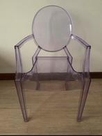 Paarse Kinder stoel Lou Lou Ghost by P. Starck for Kartell, Ophalen of Verzenden
