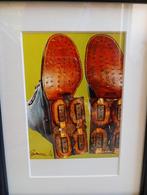 Panamarenko magnetische schoenen, Antiek en Kunst, Ophalen of Verzenden