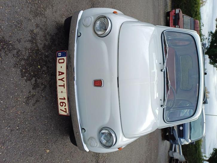 Oldtimer, Auto's, Oldtimers, Particulier, Fiat, Benzine, Handgeschakeld, Wit, Ophalen
