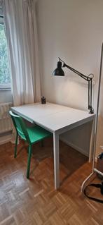 Bureau blanc IKEA, Zo goed als nieuw, Ophalen, Bureau