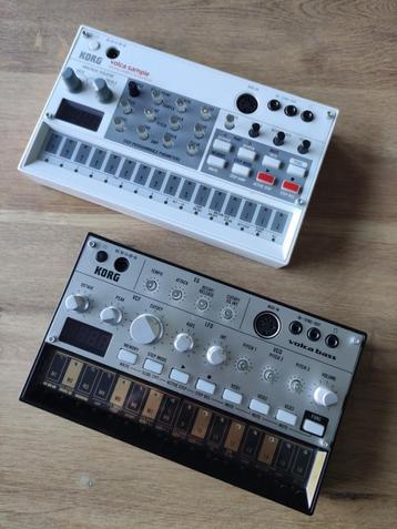 Korg Volca Sample en Volca Bass beschikbaar voor biedingen