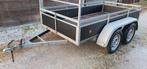 Aanhangwagen dubbelasser ongeremd, Auto diversen, Aanhangers en Bagagewagens, Ophalen, Zo goed als nieuw