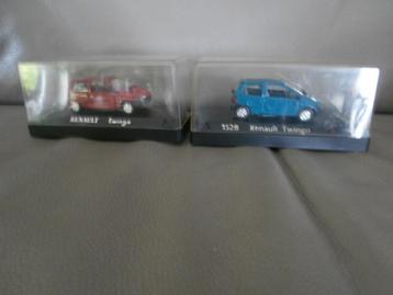 2 Renault Twingo miniatures