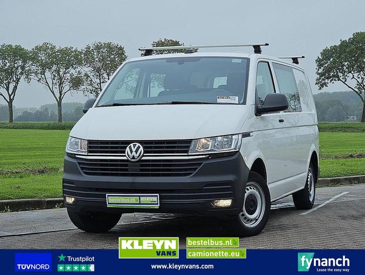 Volkswagen TRANSPORTER 2.0 TDI L1H1 Dubbel Cabine!, Auto's, Bestelwagens en Lichte vracht, Bedrijf, ABS, Airconditioning, Centrale vergrendeling