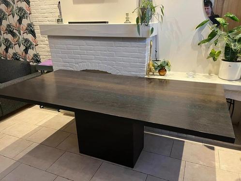 Eettafel Linate : Eiken Fineer Smoked, Huis en Inrichting, Tafels | Eettafels, Zo goed als nieuw, Ophalen