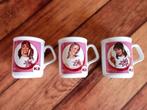 K3 set van 3 Quick Koffie Mok / Mug Koffietas van studio 100, Verzamelen, Ophalen, Gebruikt, Tv, Gebruiksvoorwerp