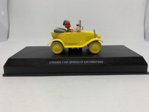 SPIROU - Auto 1:43 - Spirou en de erfgenamen., Verzamelen, Stripfiguren, Zo goed als nieuw, Beeldje of Figuurtje, Guust of Robbedoes