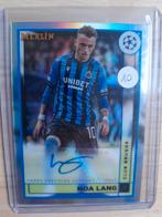 Noa Lang Topps autograph Club Brugge, Ophalen of Verzenden, Zo goed als nieuw