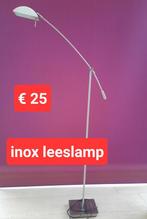 Inox leeslamp, Comme neuf, Enlèvement, 100 à 150 cm, Métal