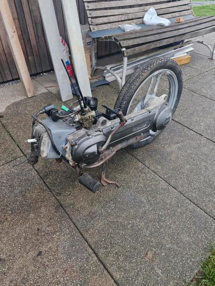 Honda wallaroo motorblok a klasse, Fietsen en Brommers, Brommers | Honda, Gebruikt, Overige modellen, Klasse A (25 km/u), Ophalen