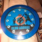Klok Club Brugge . Werkt perfect ! 31 cm diameter ., Sport en Fitness, Ophalen of Verzenden, Zo goed als nieuw