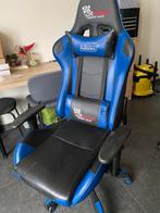 game stoel , bureaustoel, Chaise de bureau de gaming, Enlèvement, Utilisé, Bleu