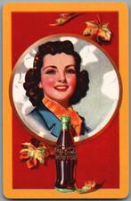 speelkaart - LK8454 - Coca cola 1943/04, Verzamelen, Speelkaarten, Jokers en Kwartetten, Ophalen of Verzenden, Zo goed als nieuw