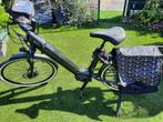 dames fiets, Ophalen