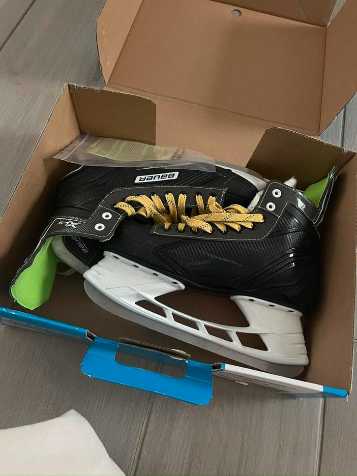 Bauer Schaatsen - Ijshockey - 10.5 fit 1 (maat 45), Sport en Fitness, Schaatsen, Zo goed als nieuw, IJshockeyschaatsen, Bauer