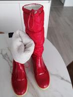 BIJNA NIEUWE dameslaarzen met wol van binnen maat 38, Rood, Ophalen, ANDERE, Regenlaarzen